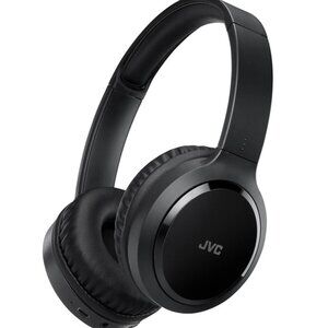 JVC Around Ear Noise Canceling Wireless Folding Headphone Black (HAS80BN)
